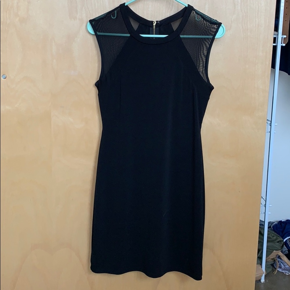 Sheer Back Dress